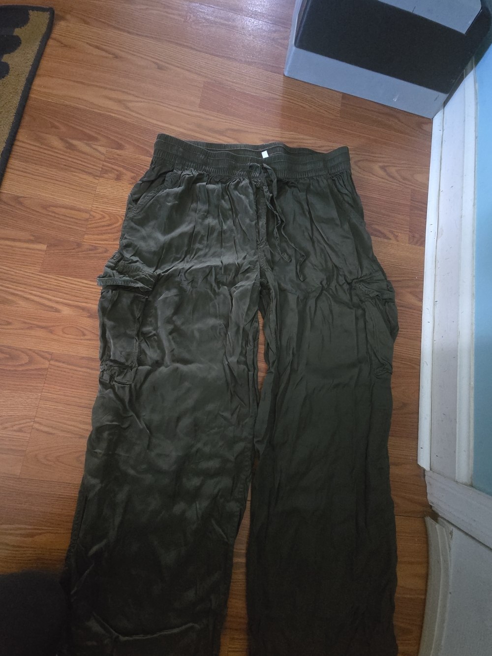aerie Olive Green Utility Jogger Pants